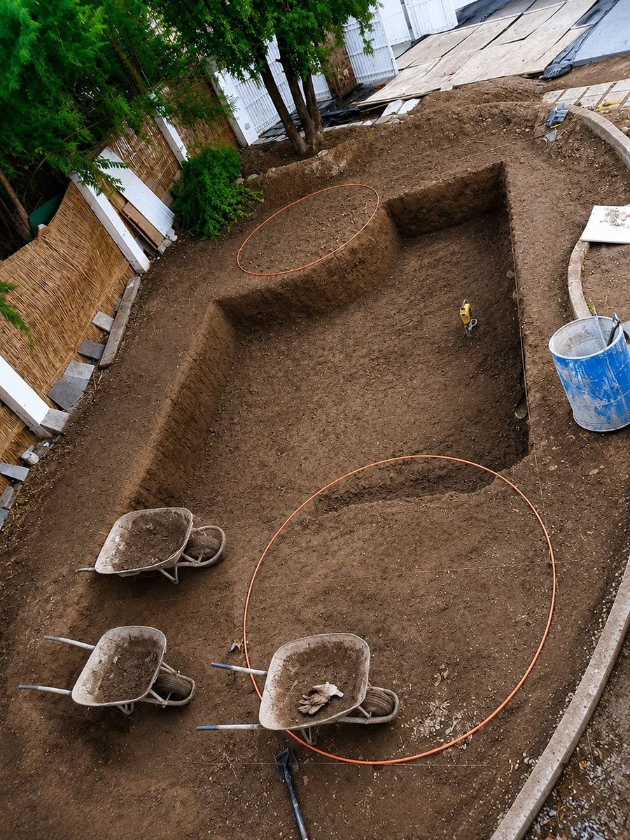 Excavación del terreno